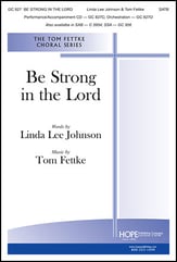 Be Strong in the Lord SATB choral sheet music cover